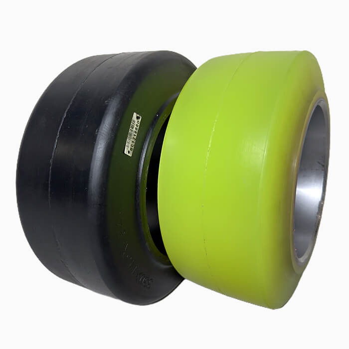 リーチ式フォークリフト用タイヤ