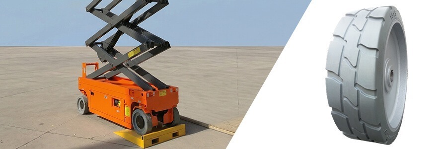 高所作業車タイヤ