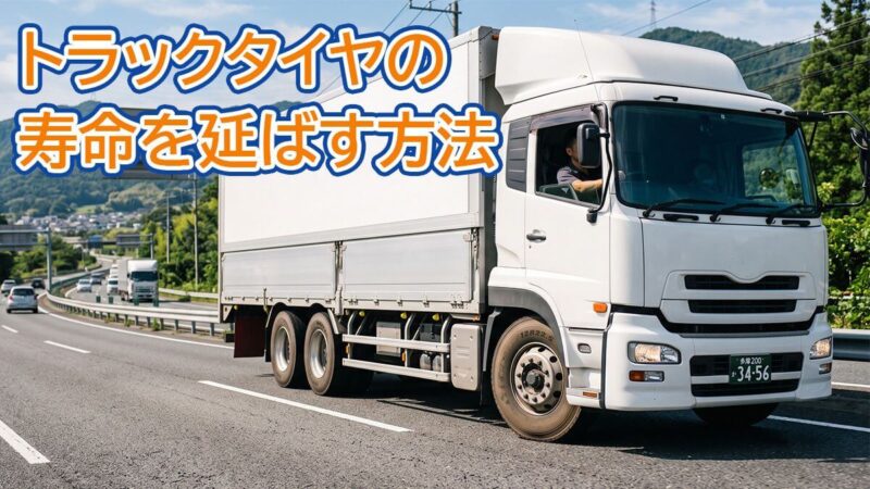 トラックタイヤの寿命を延ばす方法